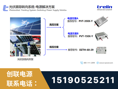 龙井-光伏跟踪转向系统-电源解决方案